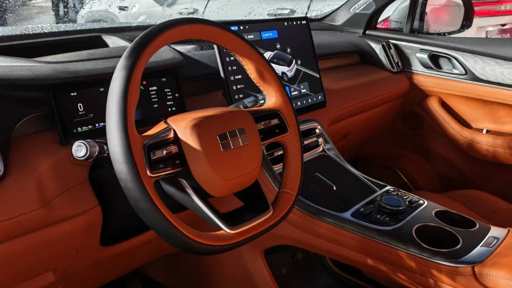 Geely Galaxy M7 салон интерьер