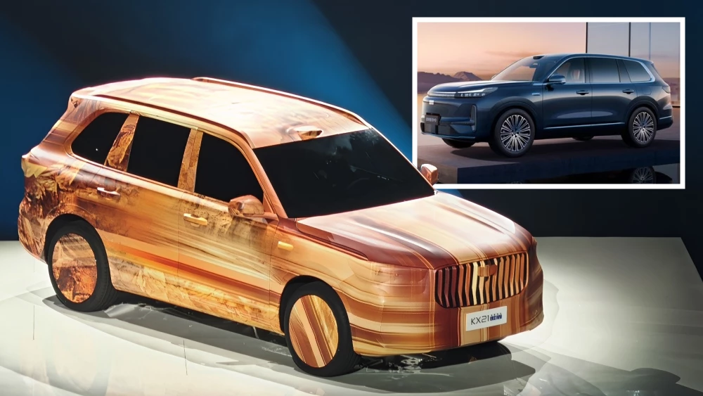 Geely анонсировала новый кроссовер с традиционным гибридом kx21 geely galaxy m9