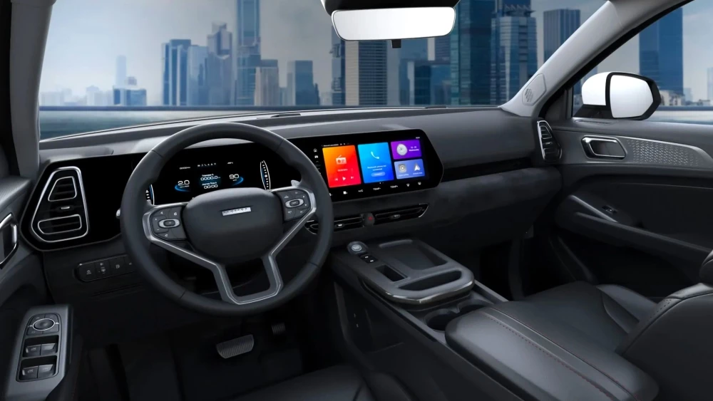 кроссовер haval jolion max интерьер салон
