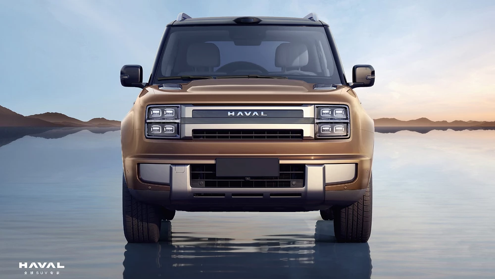 Флагманский Haval H10 показали на официальных изображениях спереди