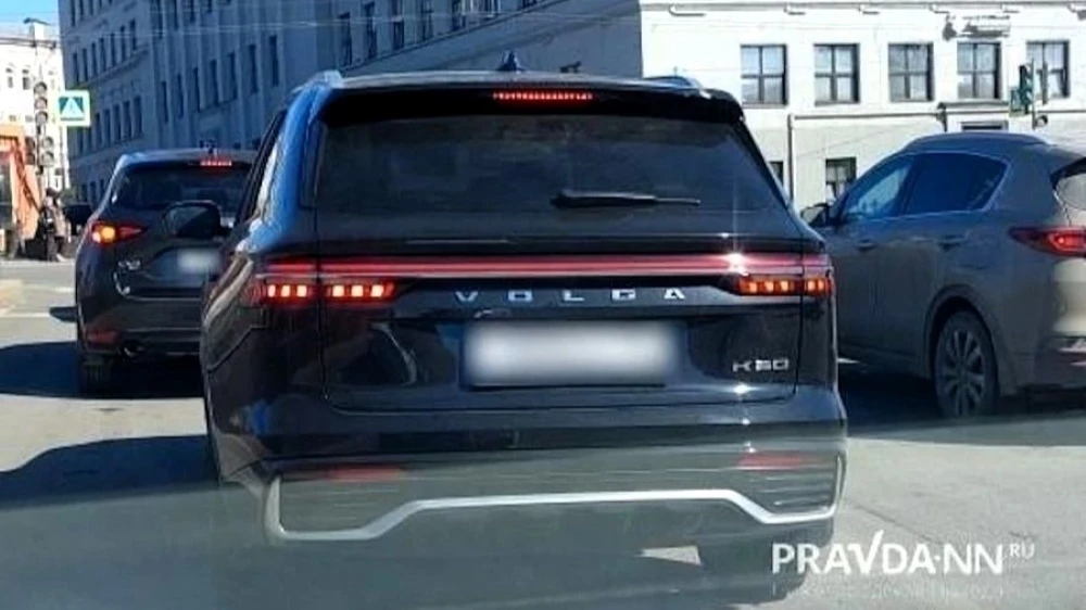 volga k50 кроссовер сзади в России