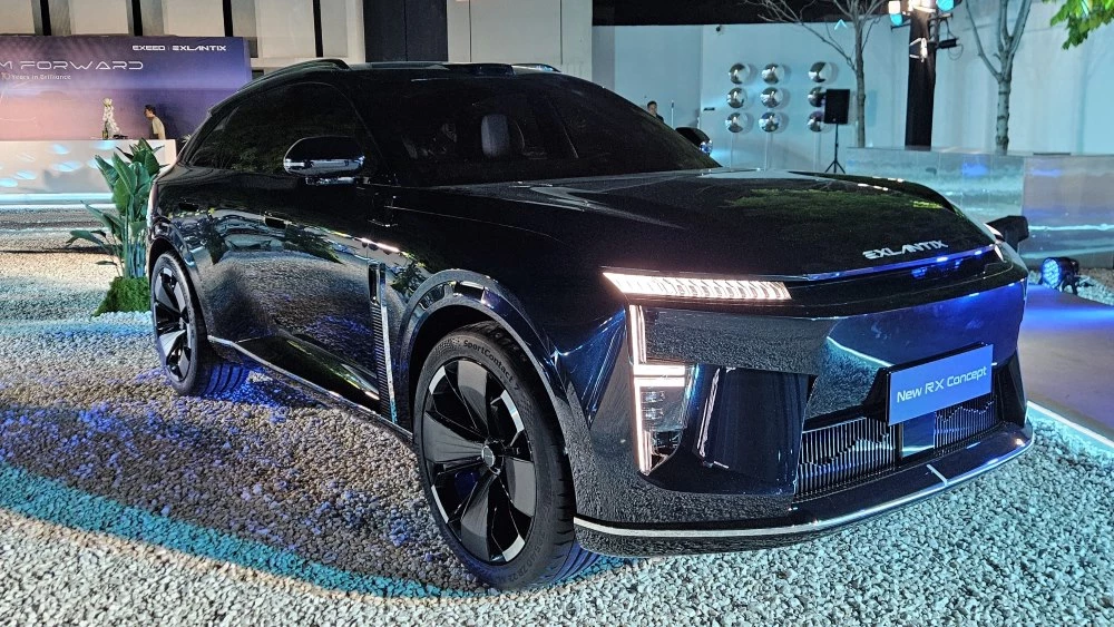exlantix rx concept сбоку спереди в Китае 2026