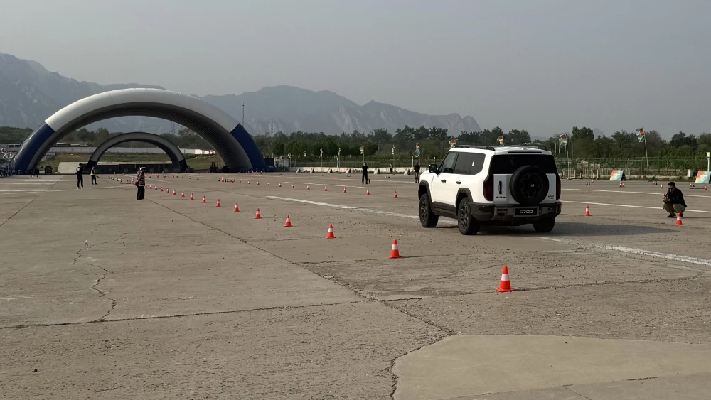 Jetour G700 тест на полигоне разгон в динамике