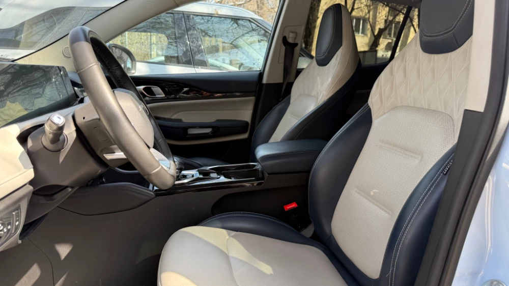 jetour x50 в казахстане тест салон интерьер сиденья первый ряд