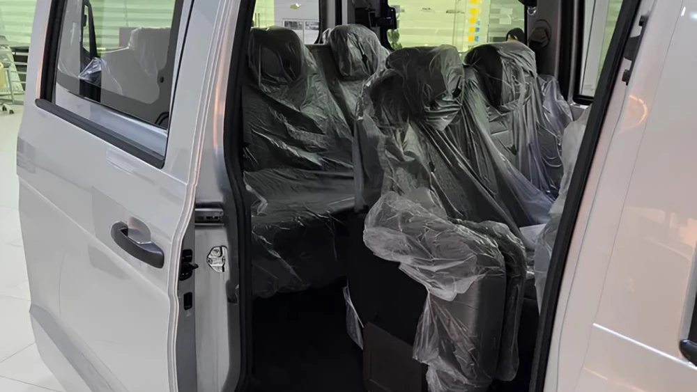 Новый Chevrolet Damas появился у дилеров в Узбекистане салон черный задние сиденья