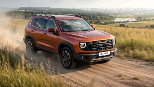 haval dargo 2026 год сбоку спереди в динамике