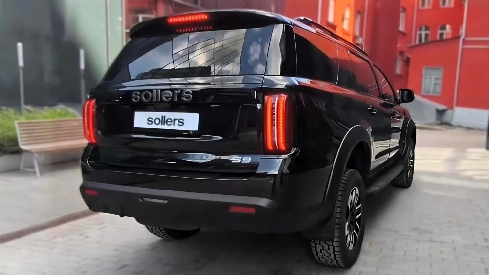 внедорожник sollers s9 сзади