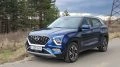 Solaris HC Hyundai Creta тест сбоку спереди
