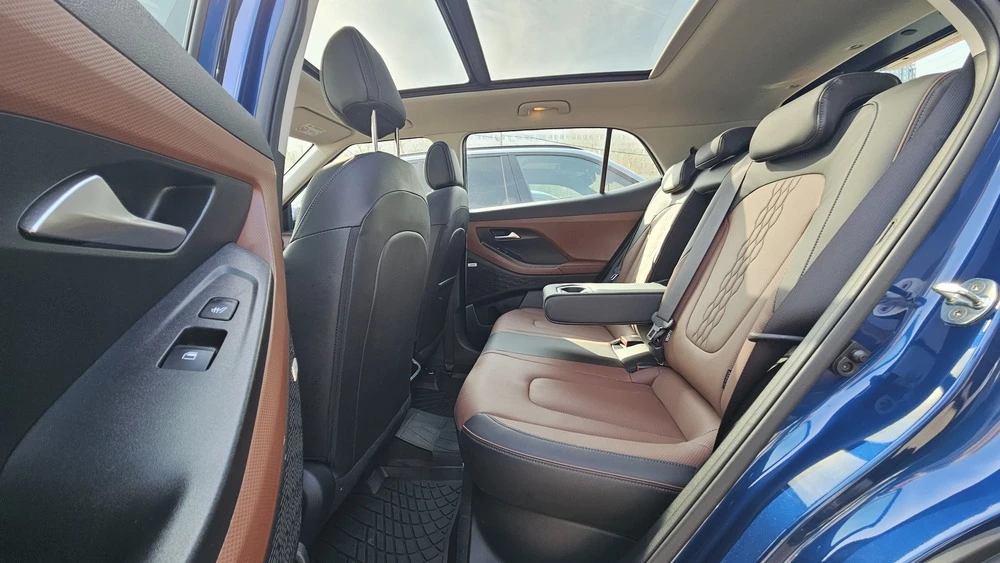 Solaris HC Hyundai Creta салон интерьер сиденья второй ряд