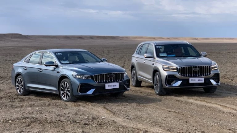 Цены гибридных Geely Monjaro и Preface назвали в Китае