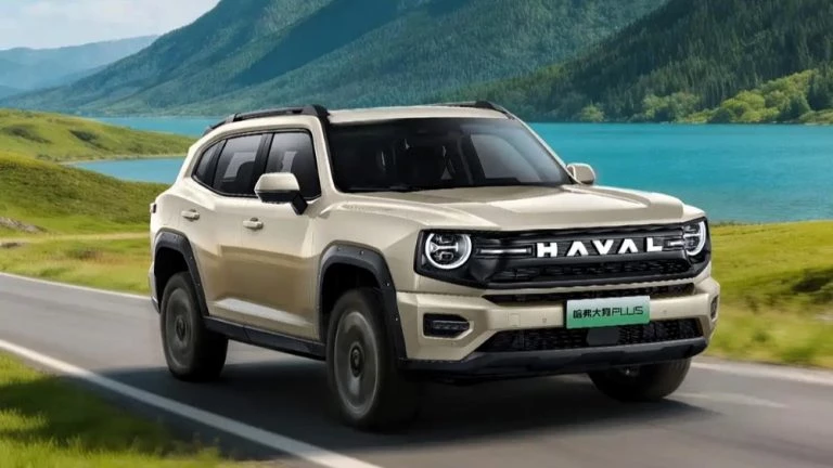 обновленный haval h7 dargo plus big dog plus кроссовер сбоку спереди
