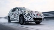 гибридный кроссовер gwm wey v9x тестируют в России сбоку спереди камуфляж