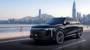 exeed rx 2027 сбоку спереди обновленный в Китае