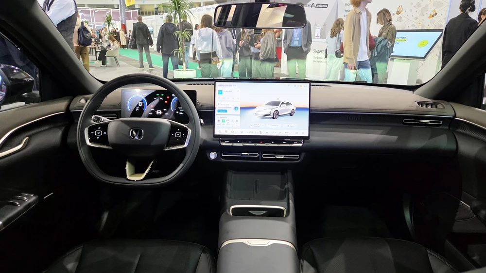 Changan Nevo A05 салон интерьер