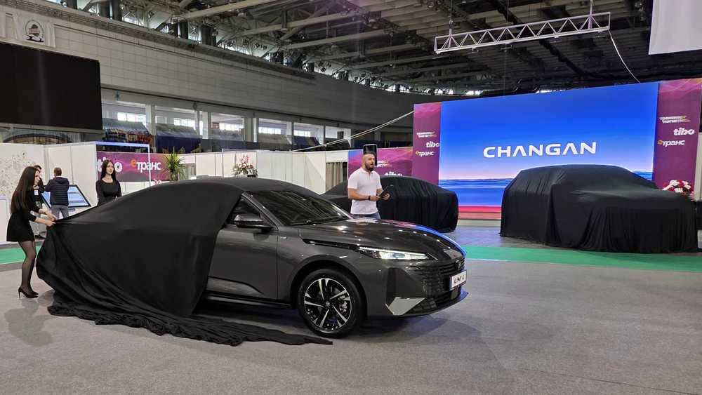 Электрические автомобили Changan и Nevo на выставке TIBO 2026 в Беларуси