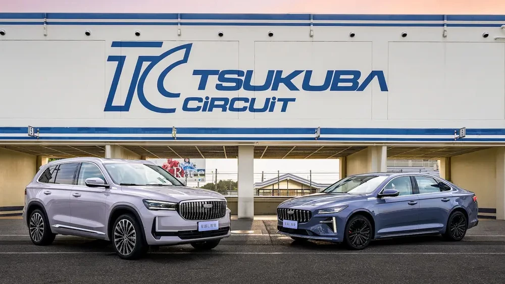 Гибридные Geely Monjaro и Preface проверили в Японии