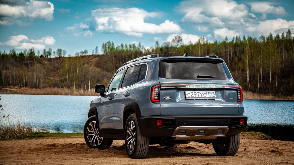 Haval Dargo обновленный 2026 тест сбоку сзади