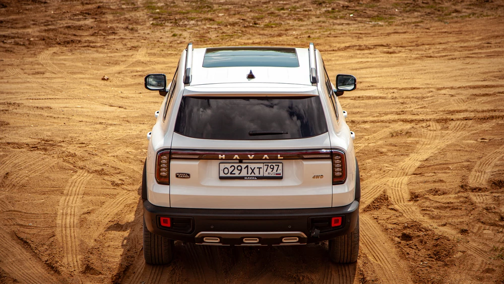 Haval Dargo обновленный 2026 тест сзади