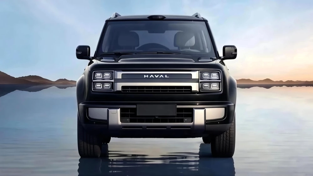 флагманский кроссовер haval gwm h10 спереди
