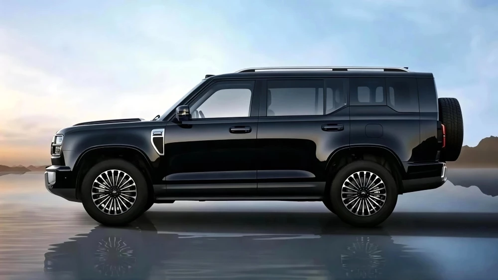 флагманский кроссовер haval gwm h10 сбоку