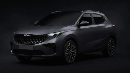 Кроссовер Itala 35 на базе GAC GS3 сбоку спереди