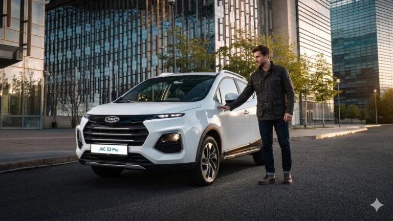 JAC пересмотрел ценовую политику в Казахстане S3 Pro сбоку спереди