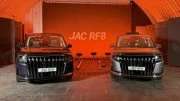 JAC RF8 в Казахстане презентация спереди