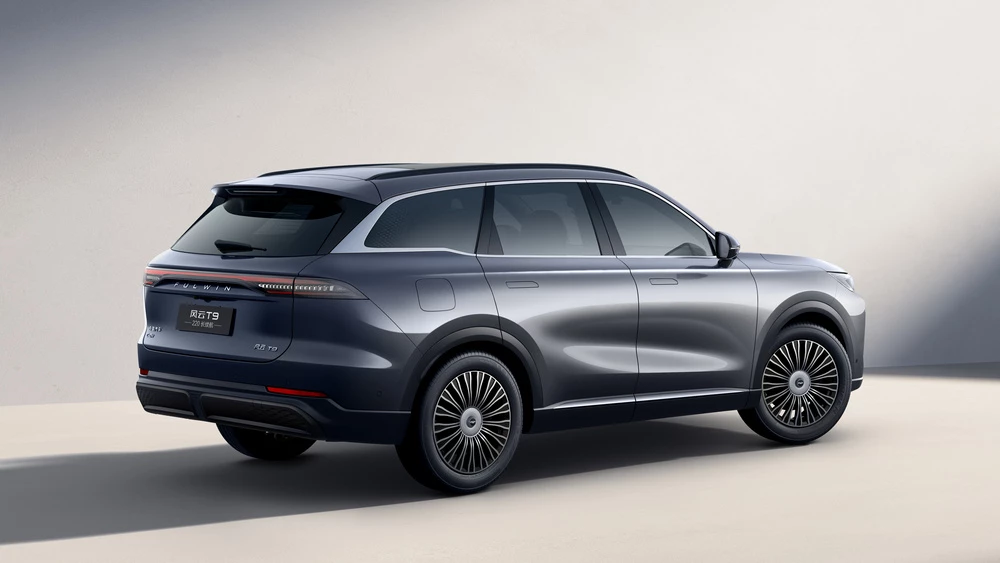 Chery Fulwin T9 Long Range новая версия сзади сбоку