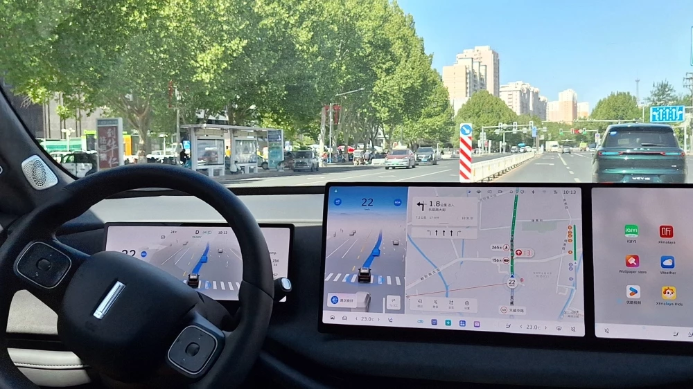 Тесты системы Navigate on Autopilot NOA Great Wall в Баодине GWM автопилот автономное вождение