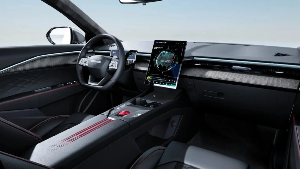 кроссовер omoda c4 интерьер