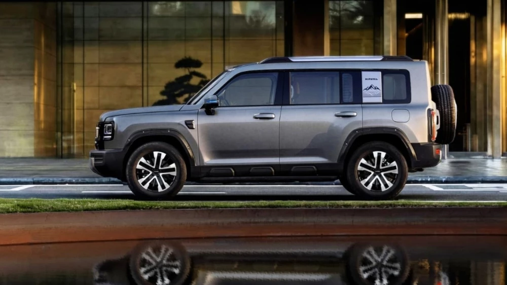 новый кроссовер haval raptor plus h7 plus сбоку