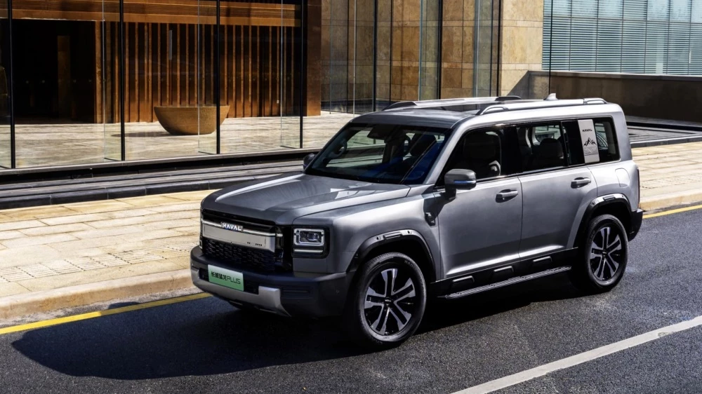 новый кроссовер haval raptor plus h7 plus сбоку спереди