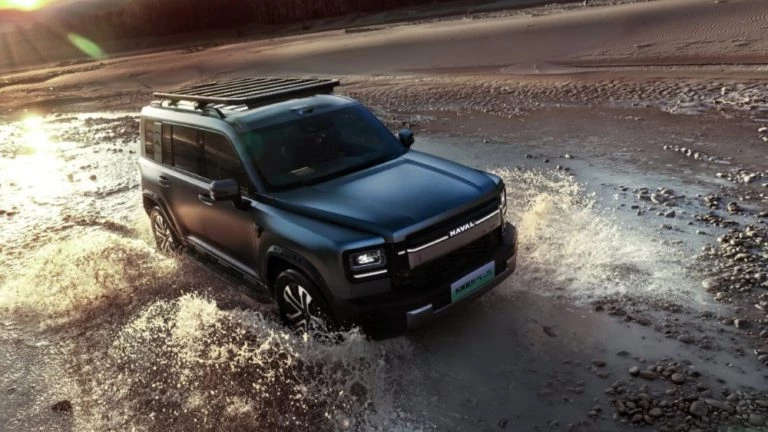 новый кроссовер haval raptor plus h7 plus сбоку спереди