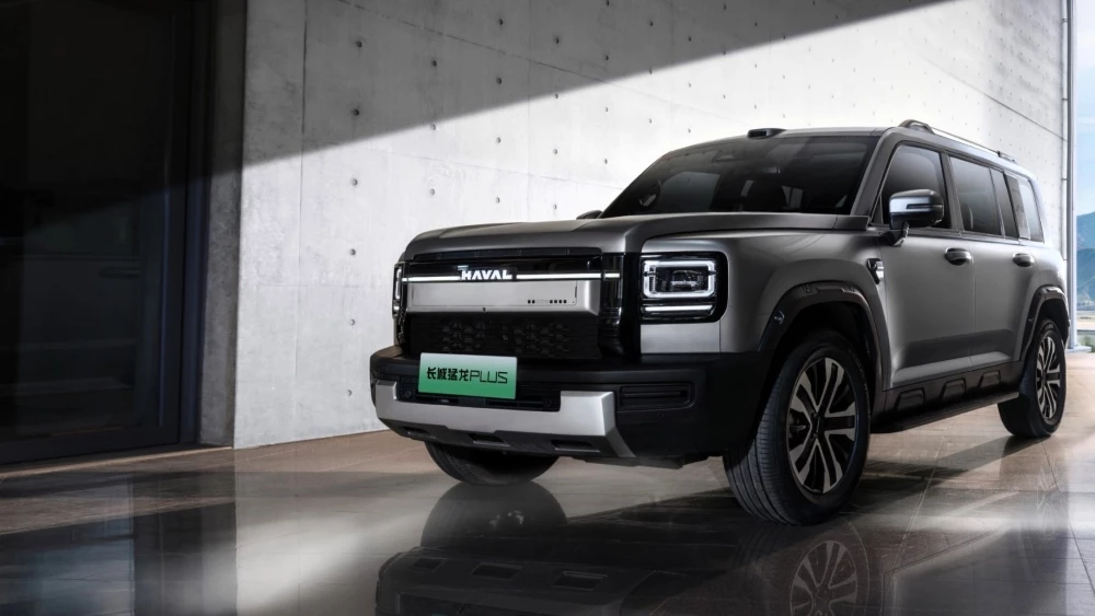 новый кроссовер haval raptor plus h7 plus сбоку спереди
