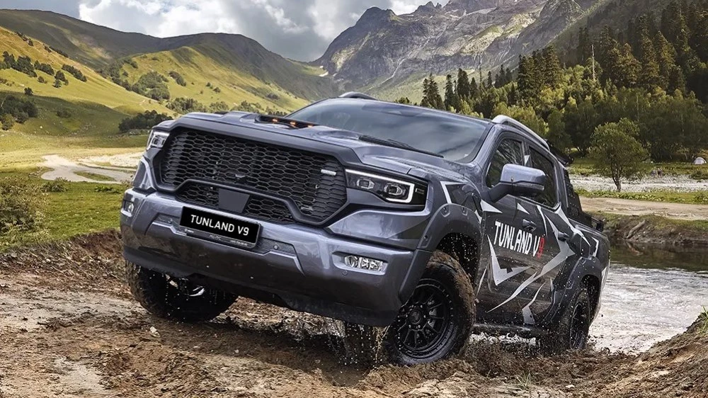 пикап foton tunland v9 спереди сбоку