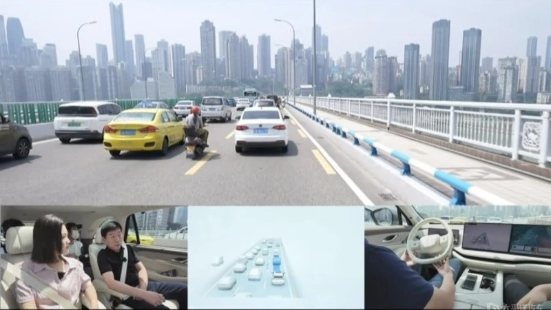 Вэй Цзяньцзюнь тест Wey Navigate on Autopilot NOA Great Wall в Баодине