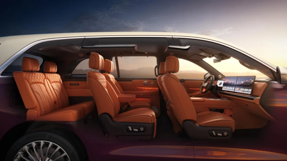 wey v9x старт продаж цены комплектации кроссовер салон рыжий шесть мест
