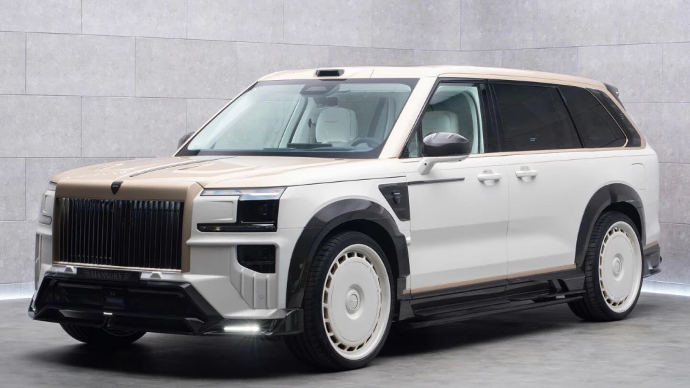 zeekr 9x mansory на пекинском автосалоне в Пекине