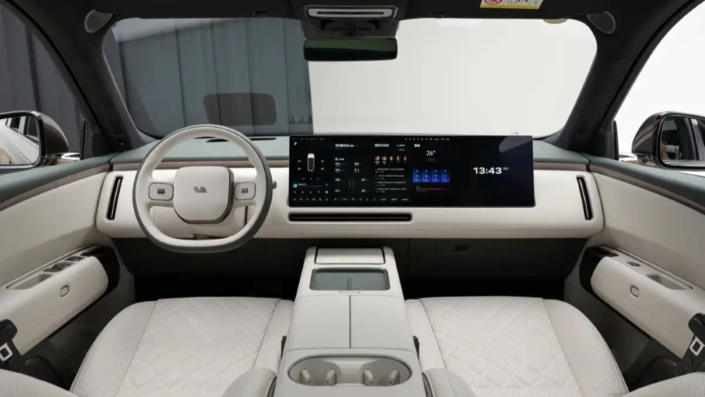 li auto l8 кроссовер салон интерьер новое поколение livis