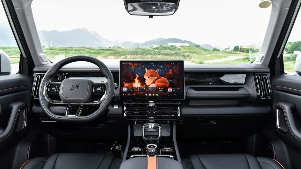 кроссовер jetour shanhai t1 2026 салон интерьер