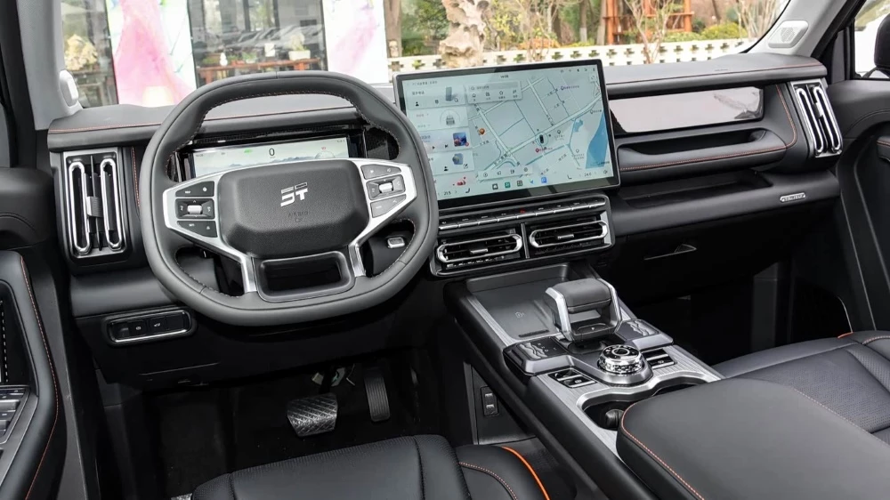 кроссовер jetour t1 2026 салон интерьер