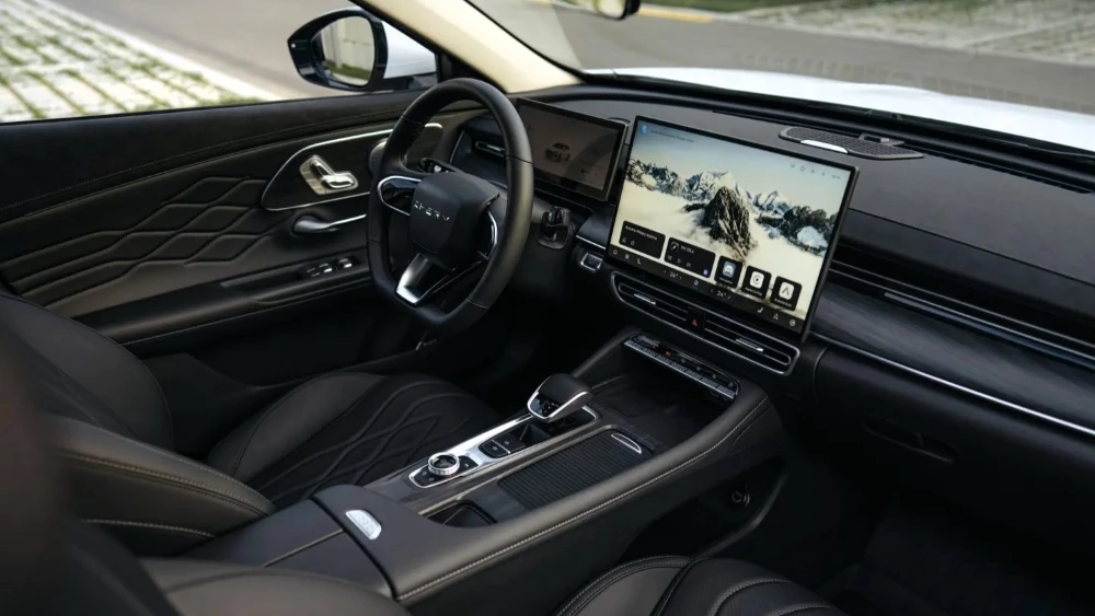 седан chery arrizo 8 салон интерьер Казахстан