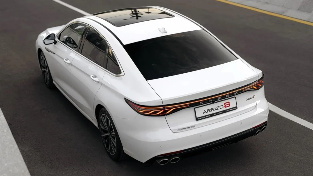 седан chery arrizo 8 сбоку сзади Казахстан