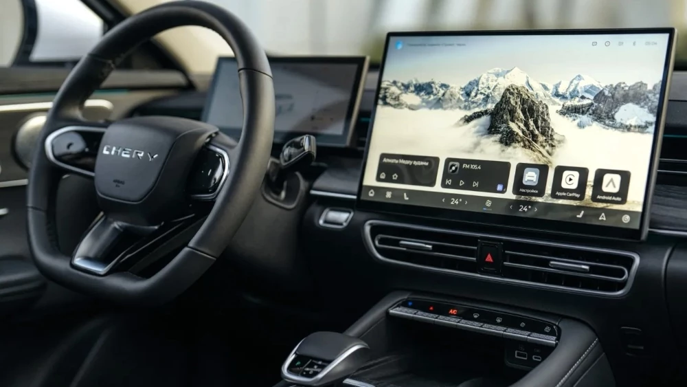 седан chery arrizo 8 салон интерьер Казахстан