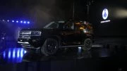 Марка Denza от BYD запустилась в Узбекистане внедорожник denza b5 fang cheng bao leopard 5 сбоку спереди черный