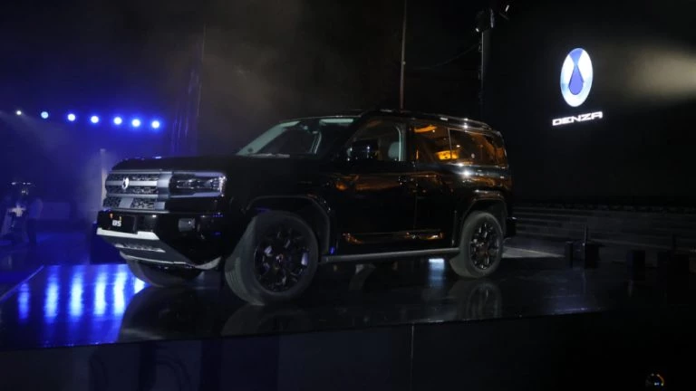 Марка Denza от BYD запустилась в Узбекистане внедорожник denza b5 fang cheng bao leopard 5 сбоку спереди черный