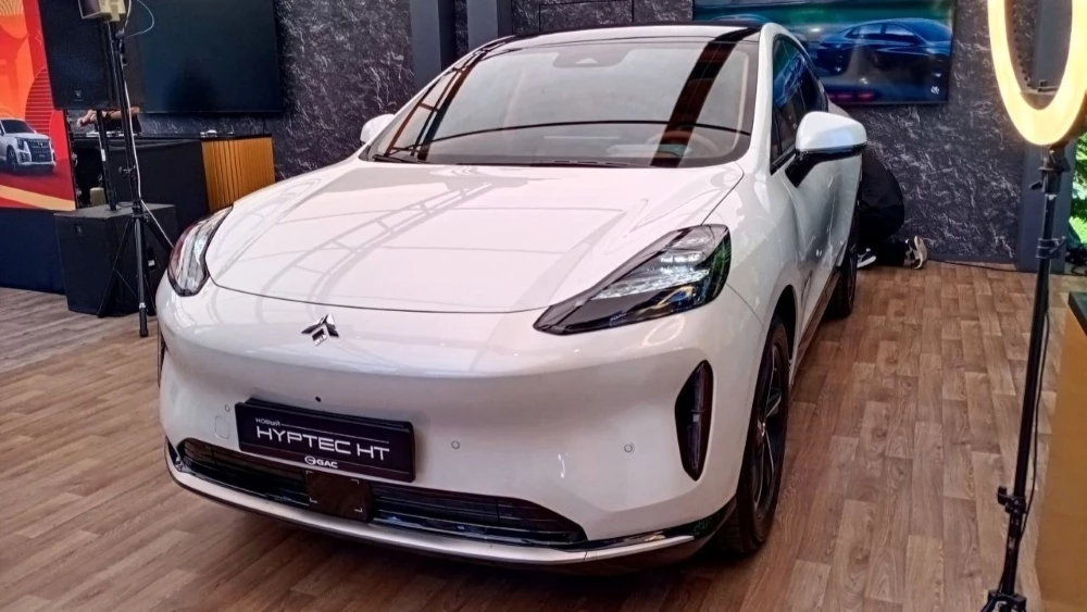 GAC Hyptec HT презентация в России спереди