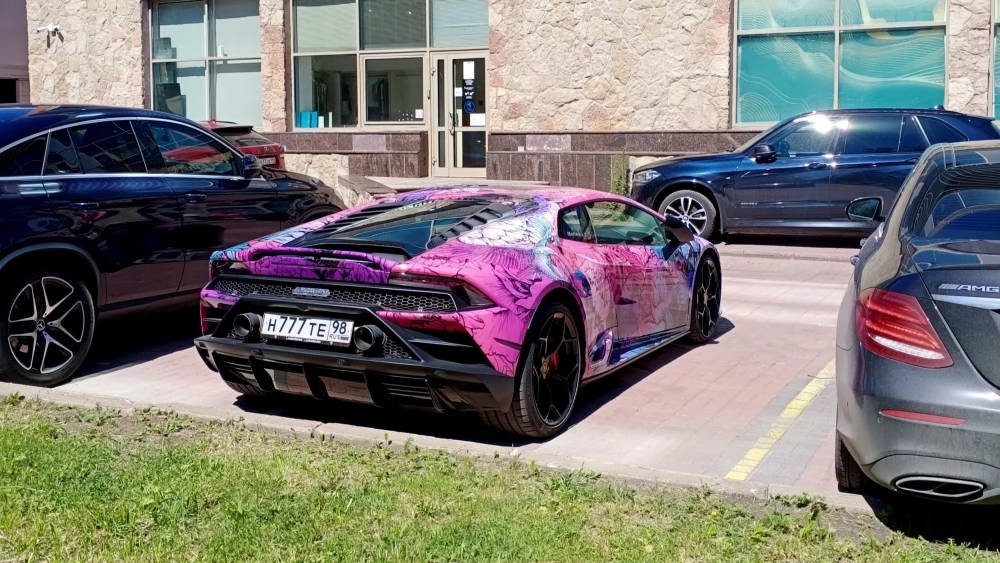 GAC S9 презентация Lamborghini Санкт-Петербург