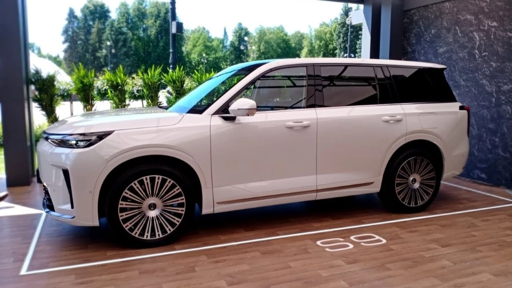 GAC S9 презентация в России сбоку