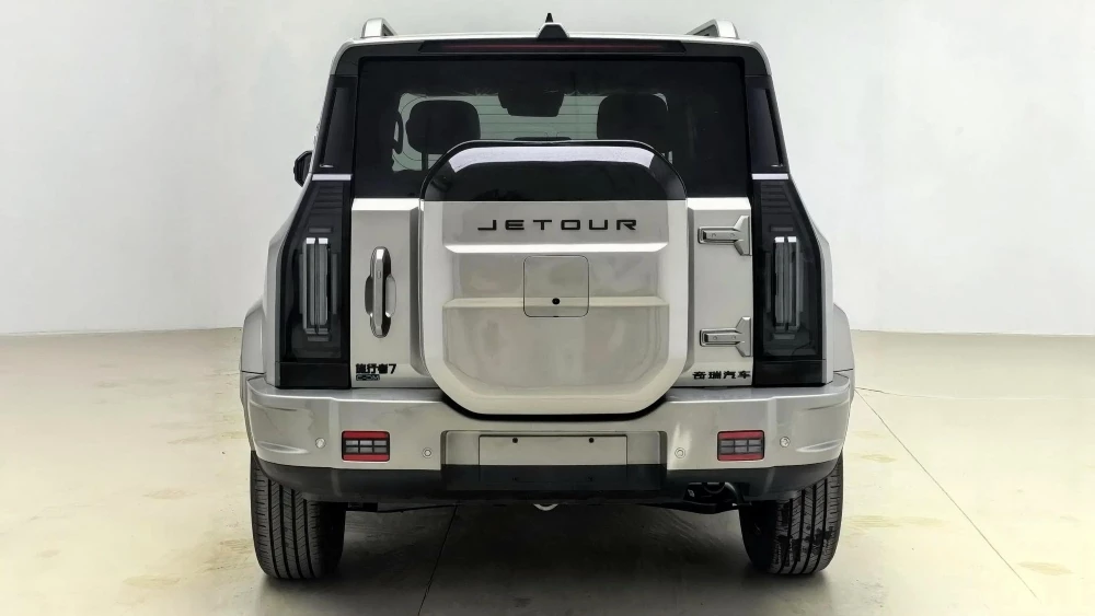 jetour traveller 7 cdm кроссовер рестайлинг сзади